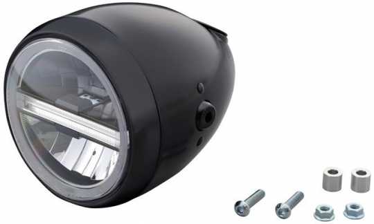 Daytona NEO Vintage Headlight, LED,  5-3/4", Black 
