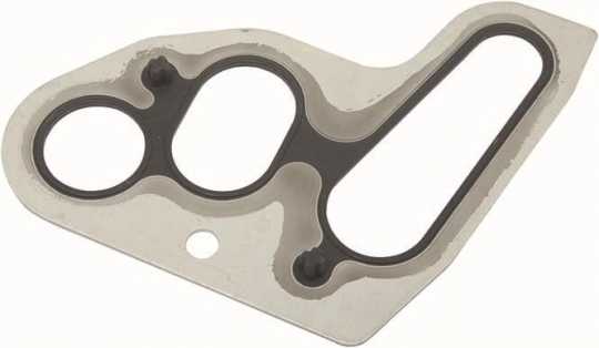 James Gaskets James Seal, Engine to Transmission Interface,Molded Rubber Seal on Metal Core  - 90-1480