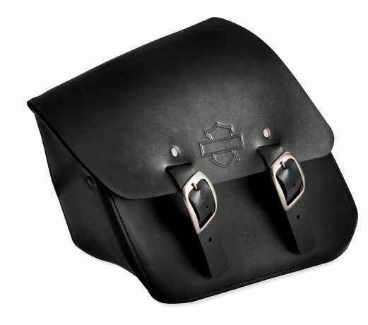 Single-Sided Swingarm leather Bag black 
