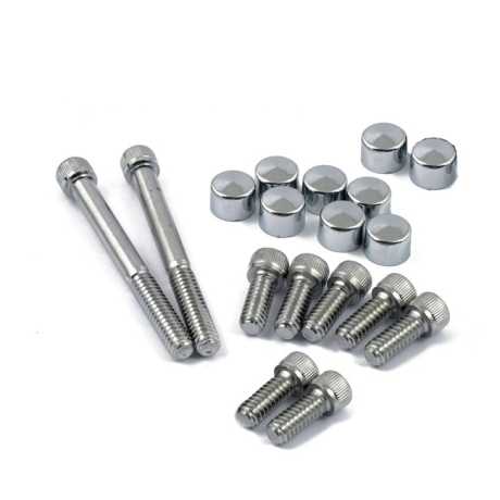 Motorcycle Storehouse MCS Smoothtopps Derby & Inspection Bolts & Covers chrome  - 905102
