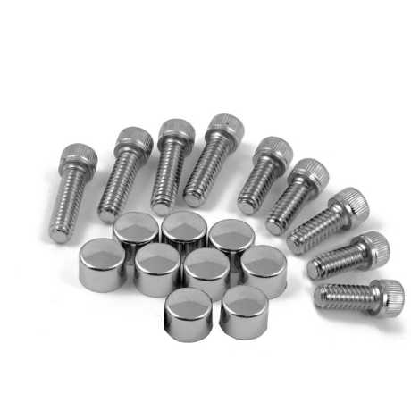 Motorcycle Storehouse MCS Smoothtopps Derby & Inspection Bolts & Covers chrome  - 905104