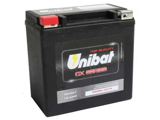 Unibat Unibat CX14 Heavy Duty AGM Batterie 12Ah 275CCA  - 91-1756