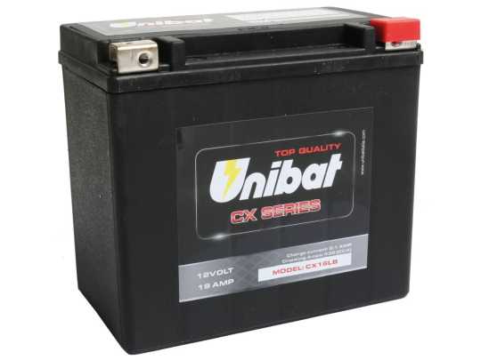 Unibat CX16LB Heavy Duty AGM Battery 19Ah 435CCA 