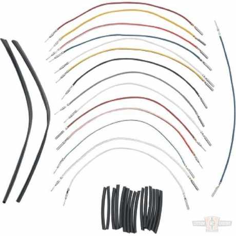 Novello 18" Wire Extension Kit Color Code, Shrink Tube 