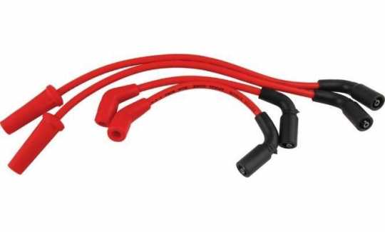 Accel 8mm Spark Plug Wire Set red 