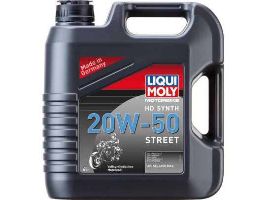 Liqui Moly Liqui Moly Engine Oil Motorbike HD Synth 20W-50 Street 4 Liter  - 91-4568