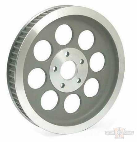 Custom Chrome Rear Belt Pulley 65-Tooth, 1.5" Wide, Silver  - 91-5855