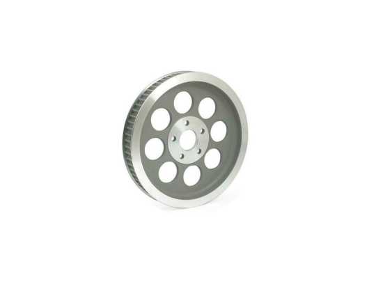 Custom Chrome Rear Belt Pulley 61-Tooth, 1.5" Wide, Silver  - 91-5857