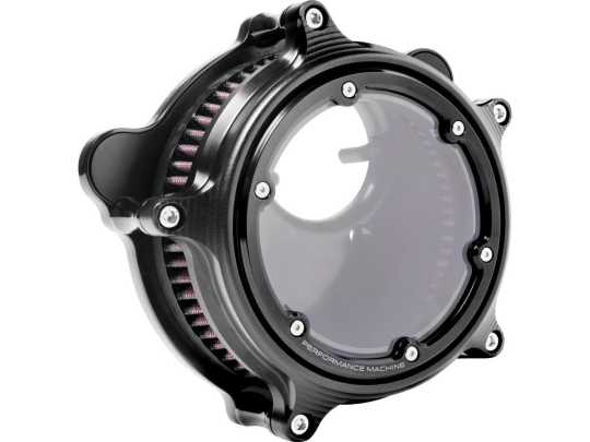 Performance Machine PM Vision Air Cleaner Black Ops  - 91-8179