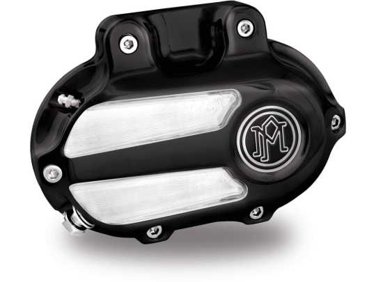 Performance Machine PM Scallop Transmission Side Cover Contrast Cut  - 91-8640