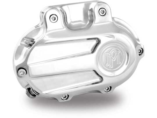Performance Machine PM Scallop Transmission Side Cover Chrome  - 91-8642