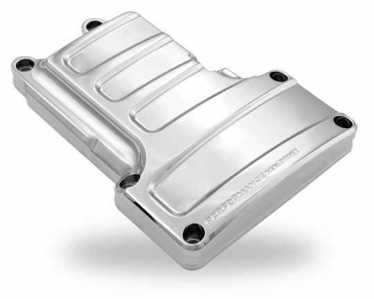 Performance Machine PM Scallop Transmission Top Cover chrome  - 91-8698
