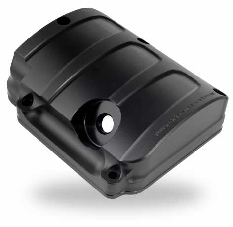 Performance Machine PM Scallop Transmission Top Cover Black Ops  - 91-8703