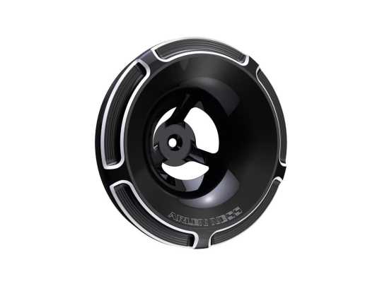 Arlen Ness Arlen Ness Velocity Bevelled Air Cleaner Cover Black  - 91-9460