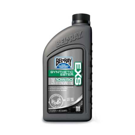 Bel-Ray Bel-Ray Exs Full Synthetic Ester 4T Engine Oil 10W-50 1 Liter  - 912074