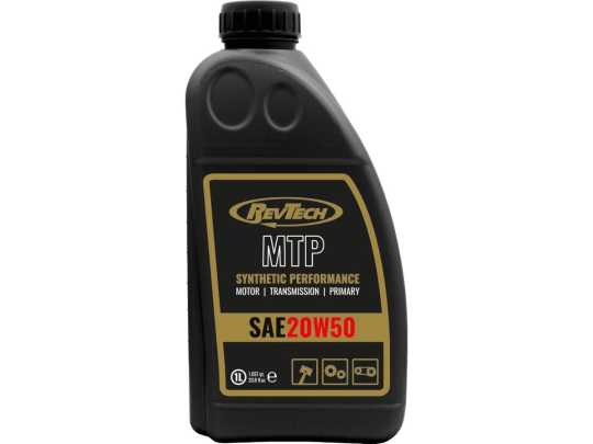 RevTech Synthetic Performance MTP Engine Oil SAE 20W50 