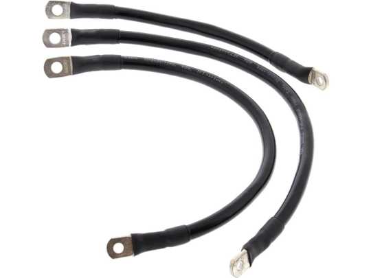 All Balls All Balls Battery Cable Kit Black  - 92-1782