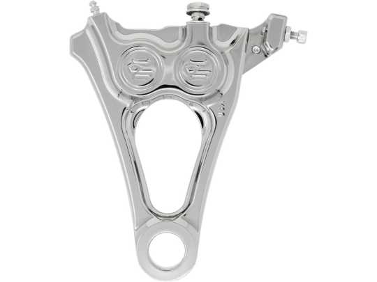 PM  Integrated 125 x 4R Four Piston Rear Caliper Chrome 