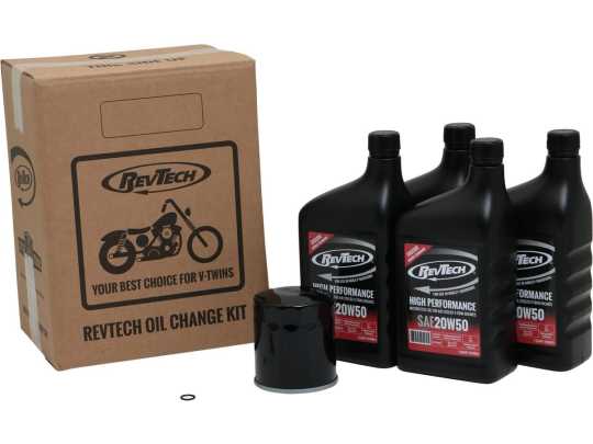 RevTech RevTech Oil Change Kit SAE20W50 3.8L & Filter black  - 92-2101