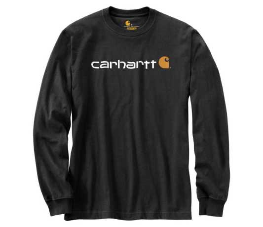 Carhartt Carhartt Heavyweight Longsleeve Logo Graphic black XXL - 92-2995