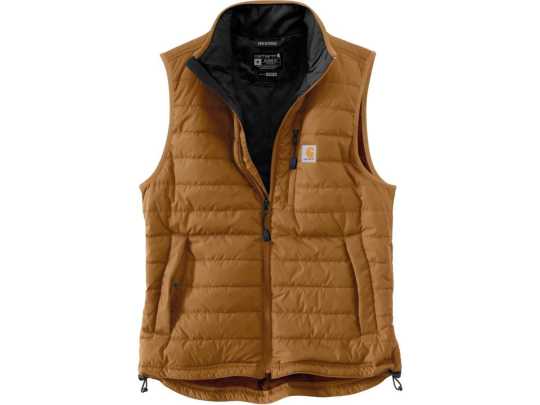 Carhartt Rain Defender Lightweight Insulated Vest, brown 