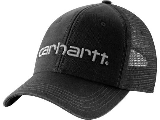 Carhartt Carhartt Trucker Cap Canvas Mesh-Back Logo black  - 92-3200