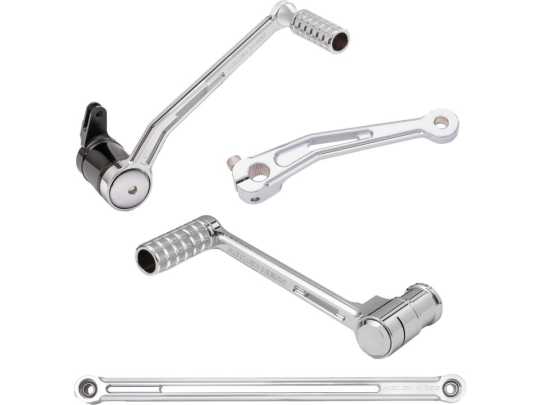 Arlen Ness Speedliner Foot Control Kit with Solo Shifter Chrome 