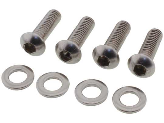 Screws4Bike Screws4Bikes Screw Kit Front Fender Stainless Steel  - 92-4839