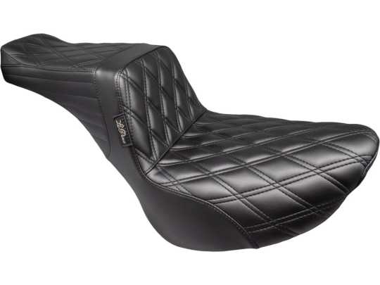 Le Pera Tailwhip Seat Double Diamond 10.75" black 