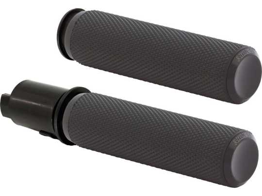 Arlen Ness Knurled Fusion Griffe schwarz 