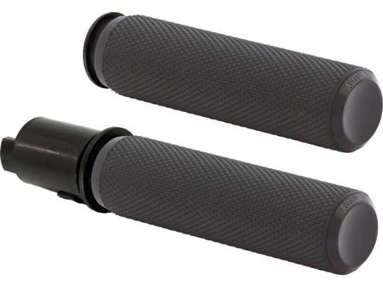 Arlen Ness Knurled Fusion Grips black 