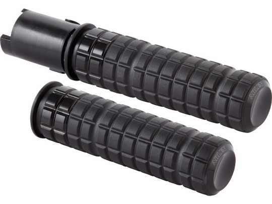 Arlen Ness Arlen Ness Speedliner Grips Black  - 92-9987