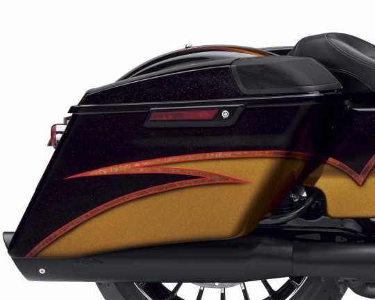 Harley-Davidson Kingdom Stretched Boom! Audio Saddlebags  - 92200070EEB