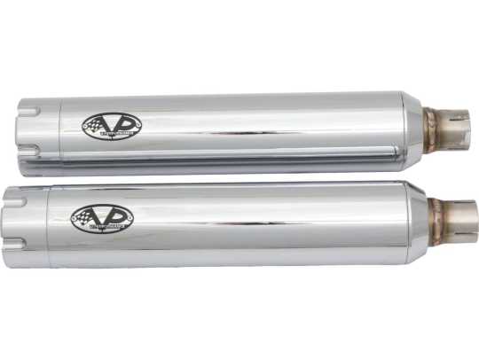 V-Performance SlipOn Mufflers Revolver Endcap Euro 5 chrome 