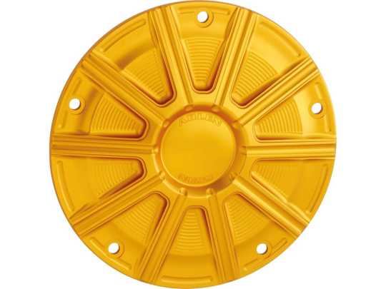 Arlen Ness Arlen Ness 10-Gauge Derby Deckel gold  - 93-0140