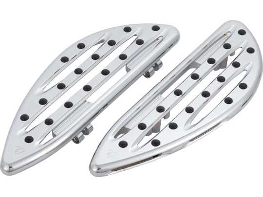 Arlen Ness Arlen Ness Deep Cut Rider Floorboards chrome  - 93-0229