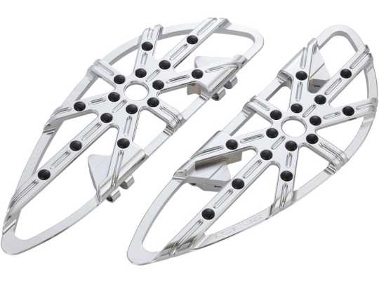 Arlen Ness Arlen Ness 10-Gauge Rider Floorboards chrome  - 93-0231