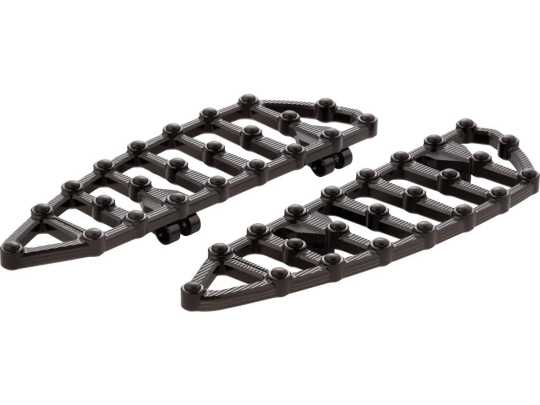 Arlen Ness Arlen Ness MX Rider Floorboards black  - 93-0232