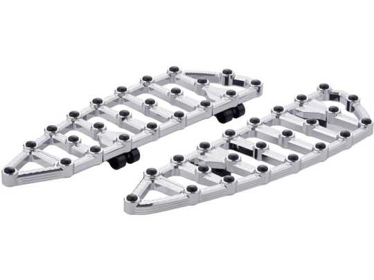 Arlen Ness Arlen Ness MX Rider Floorboards chrome  - 93-0233