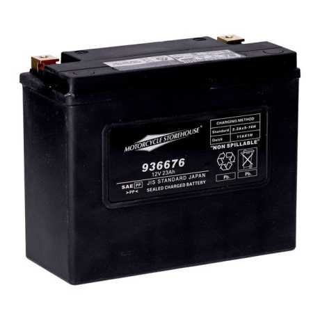 MCS AGM Batterie 23Ah 350CCA 