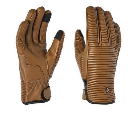 Roland Sands Design Roland Sands Belmont 74 Ladies Gloves Kahlua  - 937645V