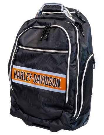 Harley-Davidson Trolleykoffer Trailblazer mit Rädern & Rucksackgurten 