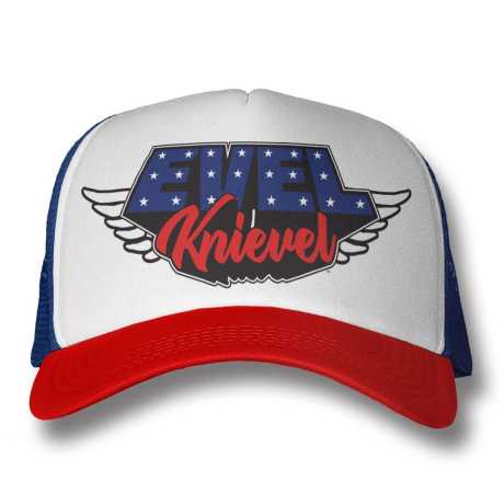 Evel Knievel Evel Knievel American Daredevil Trucker Cap  - 941194