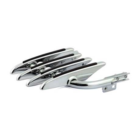 Motorcycle Storehouse MCS Bear Claw Luggage Rack chrome & rubber  - 942716