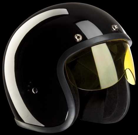 Bandit Bandit Small Jet Helmet Stick-on Visor, yellow  - 947233