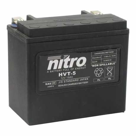 Nitro AGM HVT Battery 19Ah 240CCA 