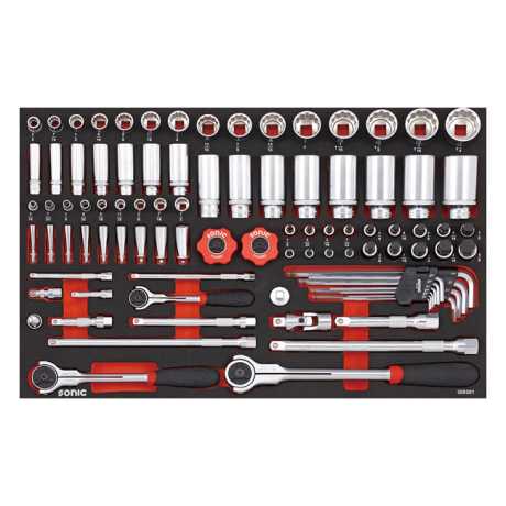 Sonic Equipment Sonic Socket & Bit Socket Set 93-Piece  - 951875