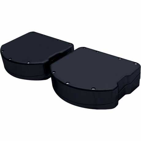 Covingtons Customs Covingtons Rocker Box Covers Smooth black  - 953909
