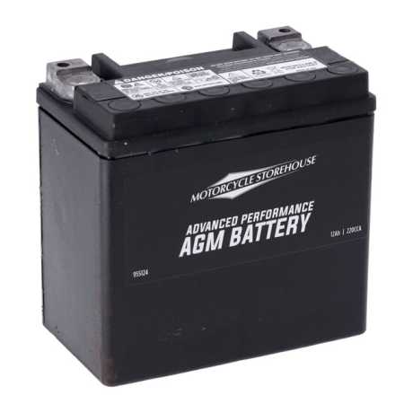 MCS Advance AGM Batterie 14Ah, 220CCA 