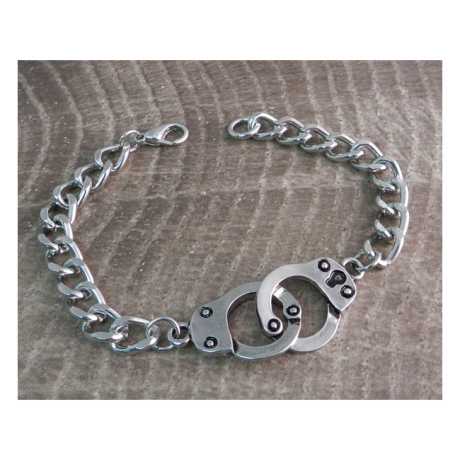 Amigaz Amigaz Handcuff Curb Chain Bracelet  - 955325